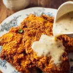 Delicious Country Fried Chicken served with rich gravy