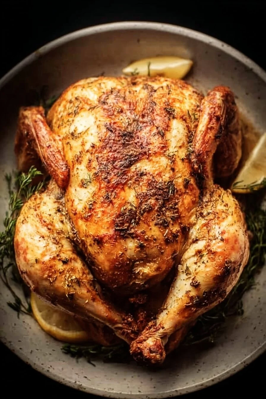 Delicious Instant Pot whole chicken cooked to perfection