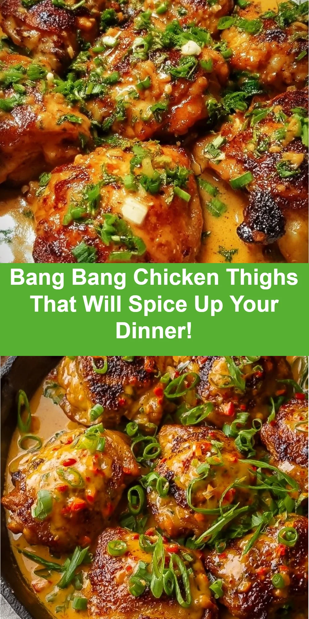 Bang Bang Chicken Thighs That Will Spice Up Your Dinner!