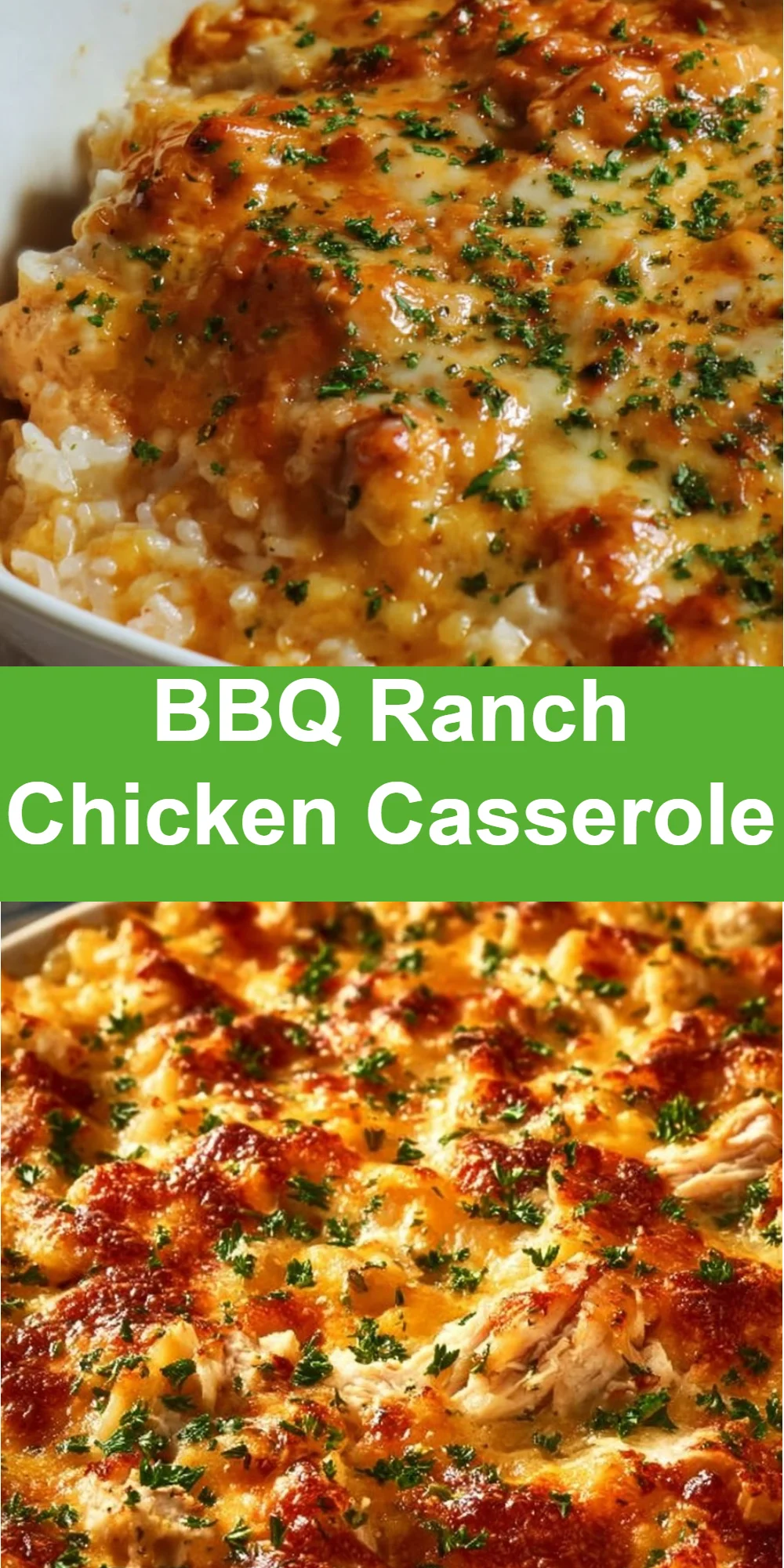 BBQ Ranch Chicken Casserole