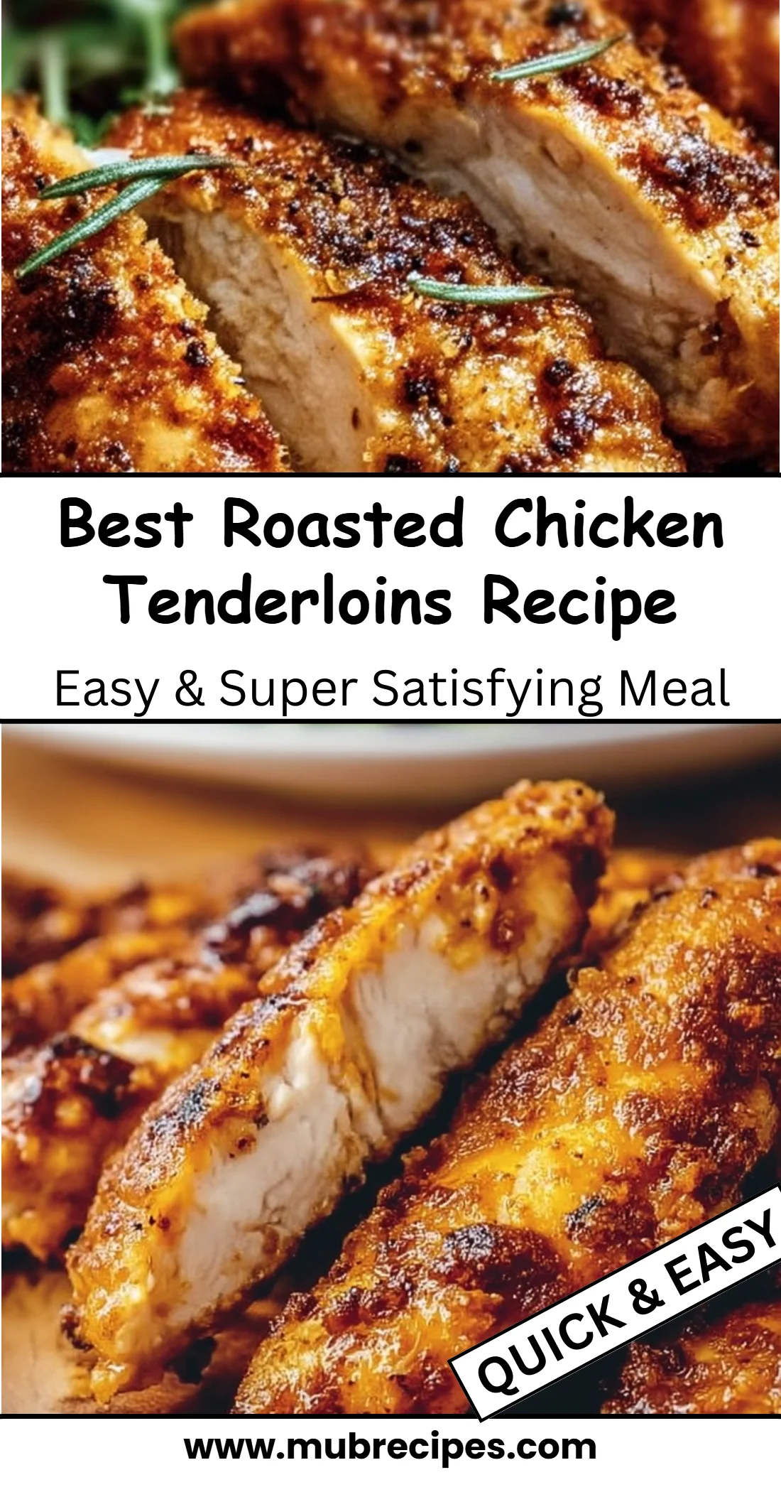 Best Roasted Chicken Tenderloins Recipe
