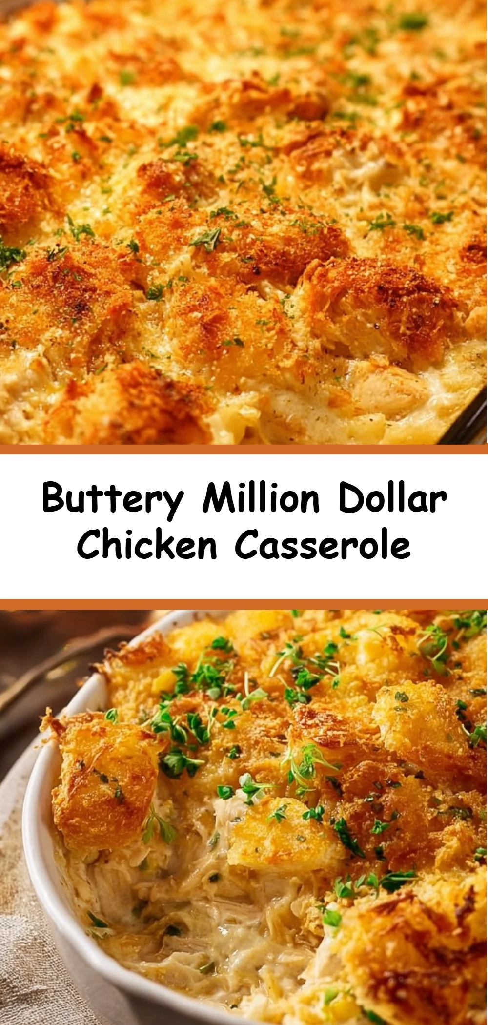 Buttery Million Dollar Chicken Casserole