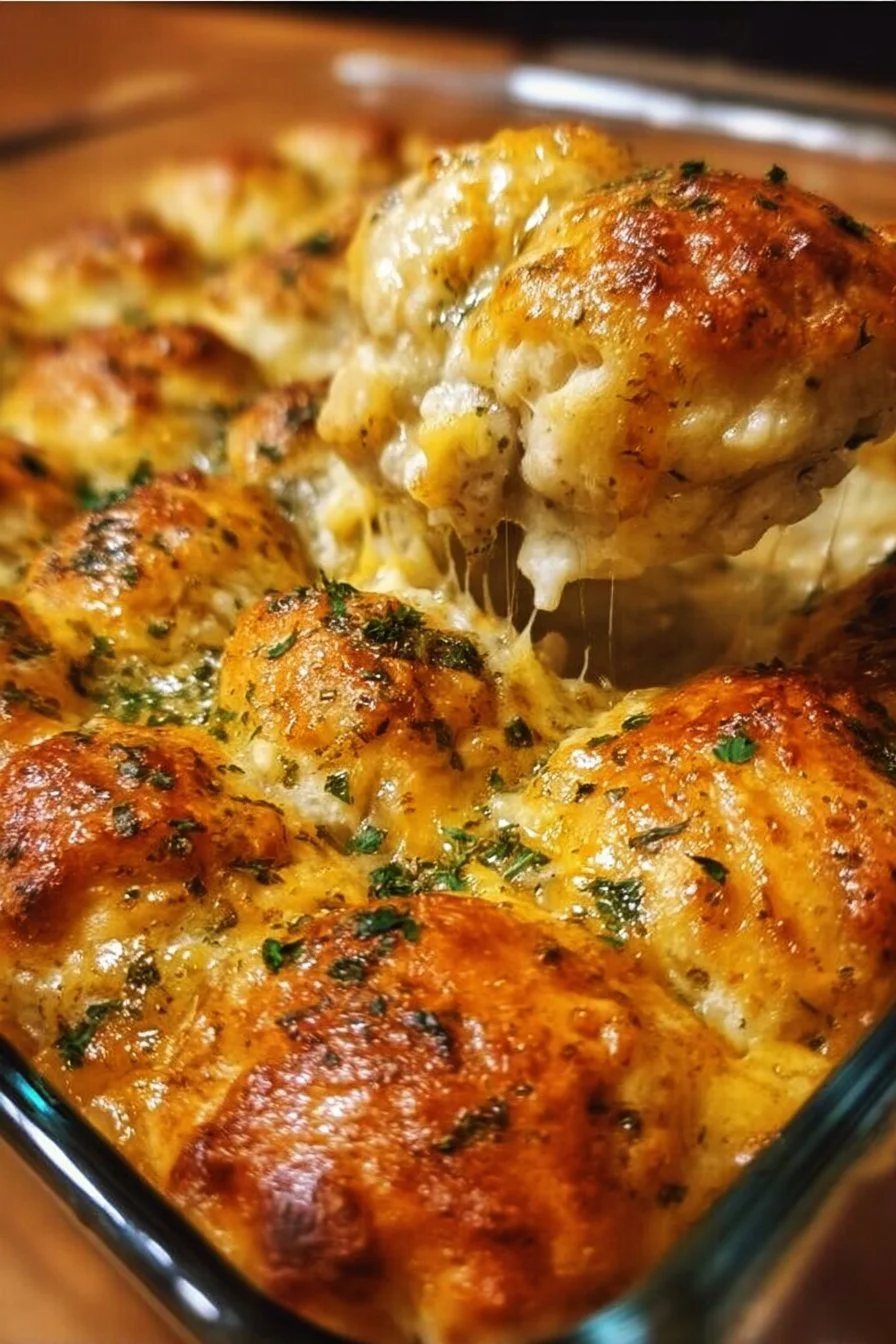 Chicken Crescent Roll Casserole 2 Delicious Chicken Crescent Roll Casserole topped with golden crescent rolls