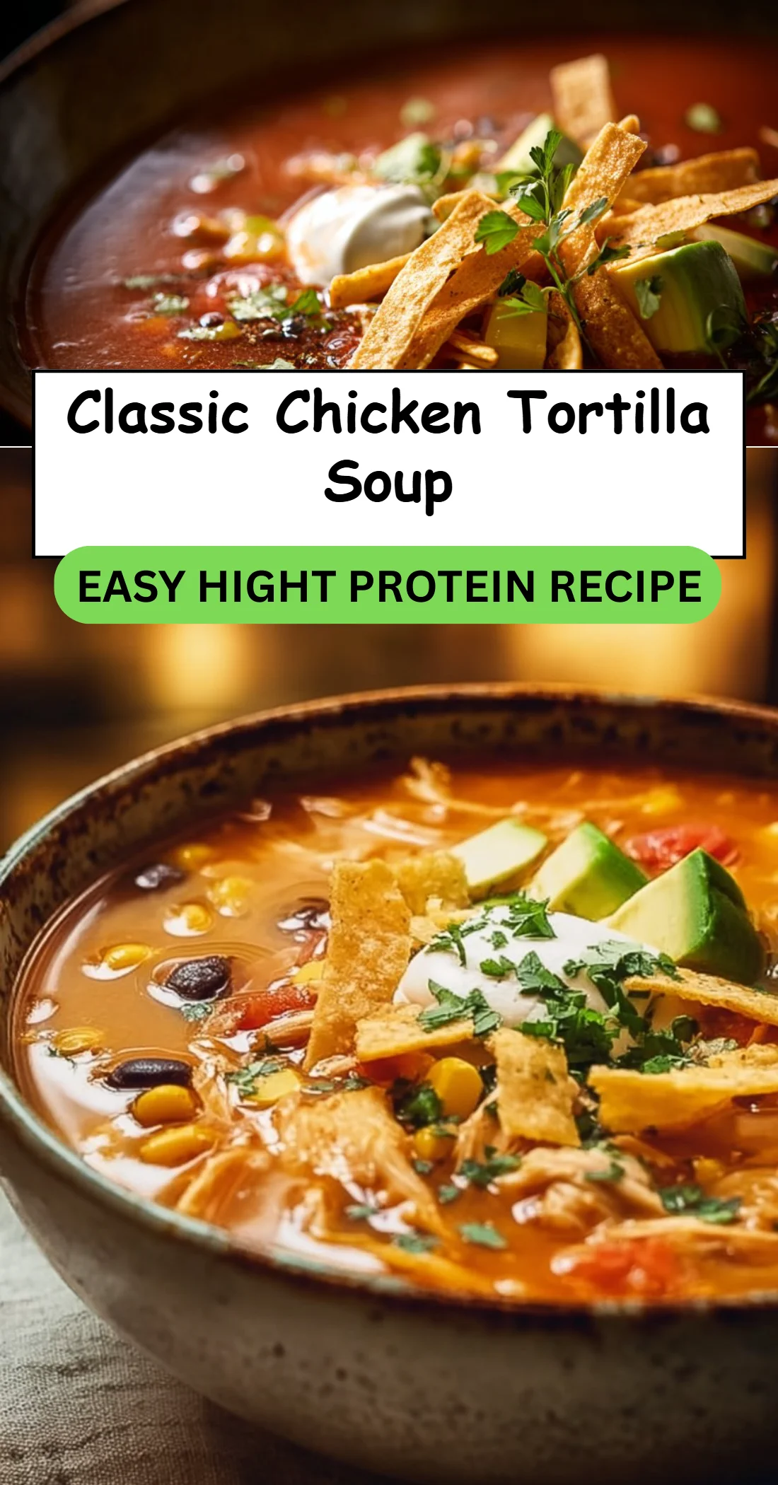Classic Chicken Tortilla Soup 4 Classic Chicken Tortilla Soup