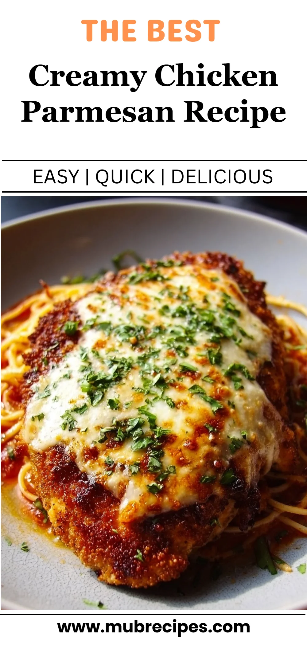 Creamy Chicken Parmesan Recipe 4 Creamy Chicken Parmesan Recipe