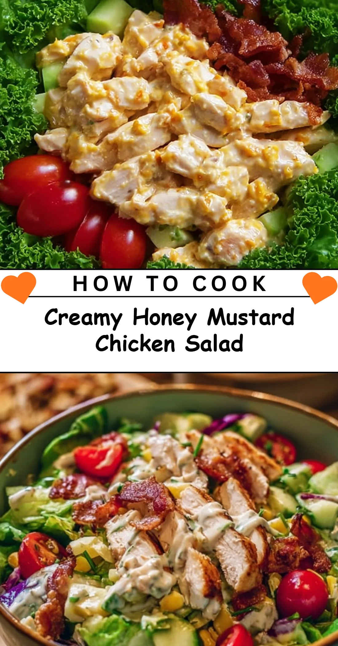 Creamy Honey Mustard Chicken Salad