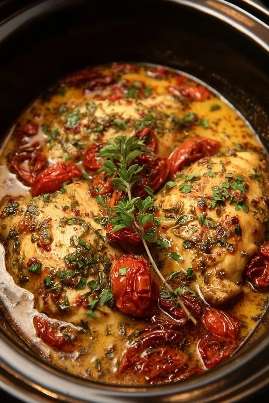 Crockpot Marry Me Chicken slow cooker recipe