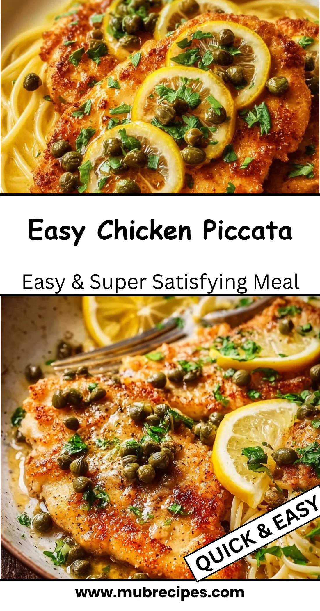 Easy Chicken Piccata 4 Easy Chicken Piccata