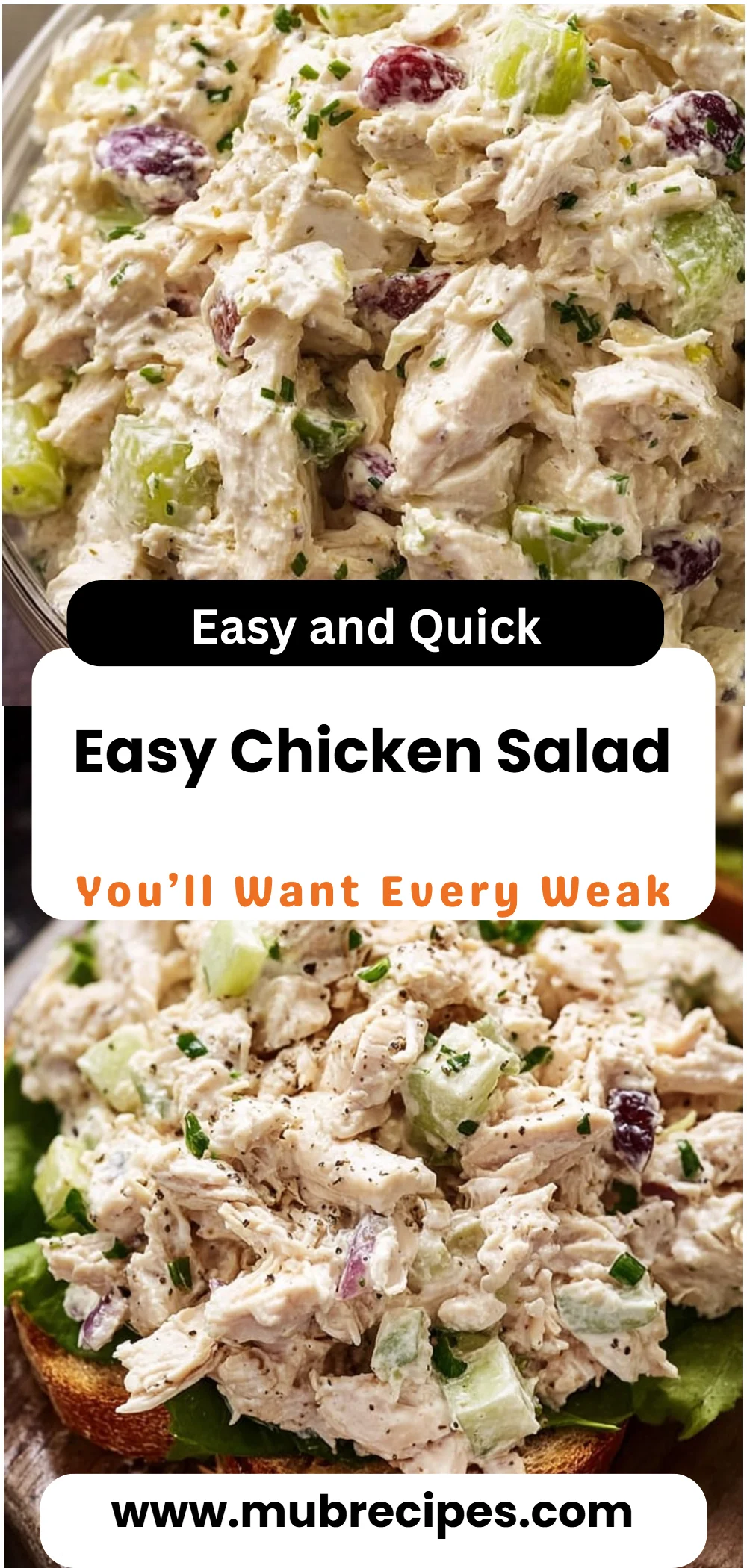 Easy Chicken Salad 4 Easy Chicken Salad