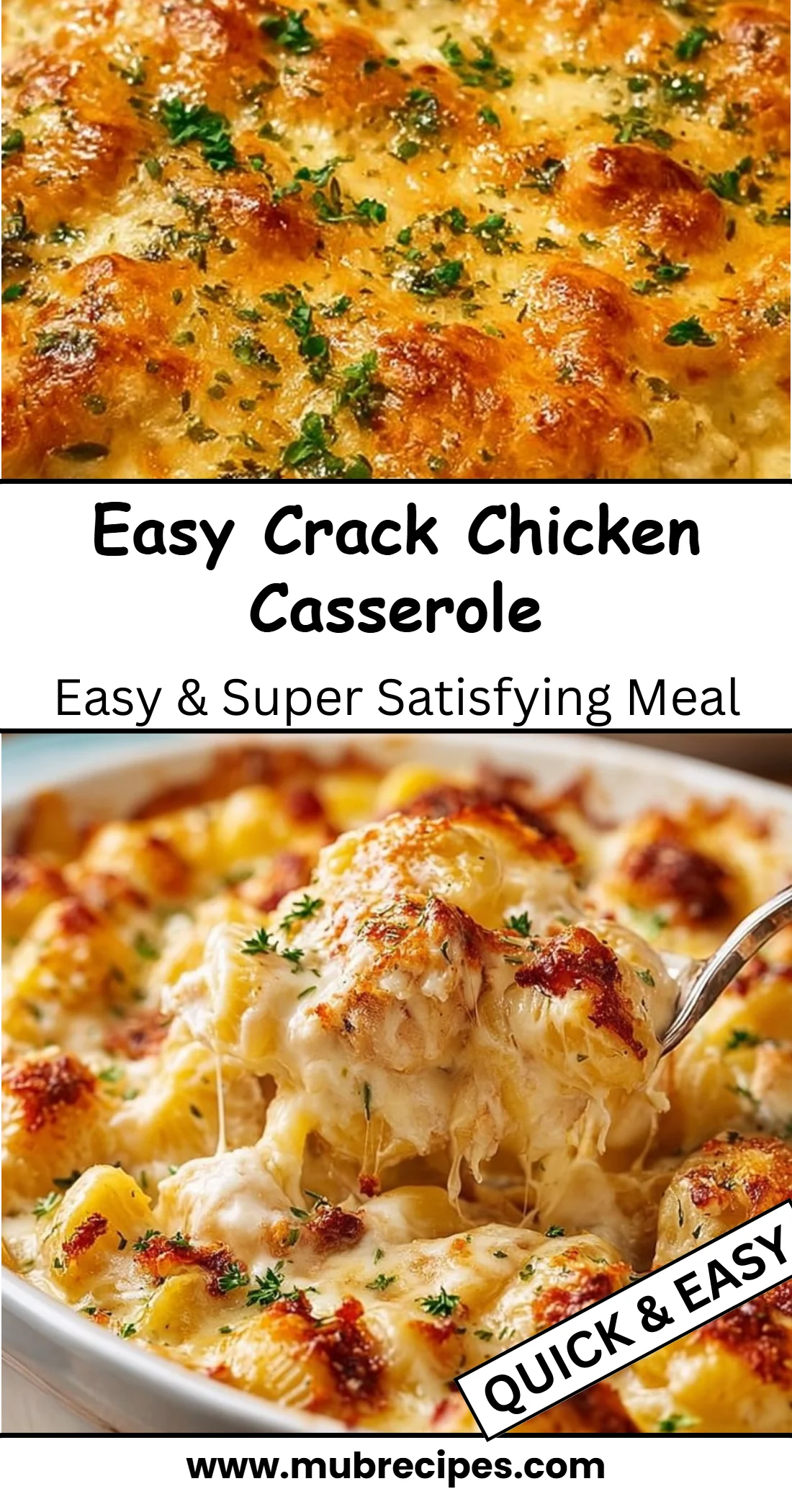 Easy Crack Chicken Casserole 4 Easy Crack Chicken Casserole