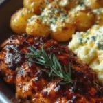 honey bbq chicken with cheesy garlic parmesan pota 2026 03 04 012411 683x1024 1