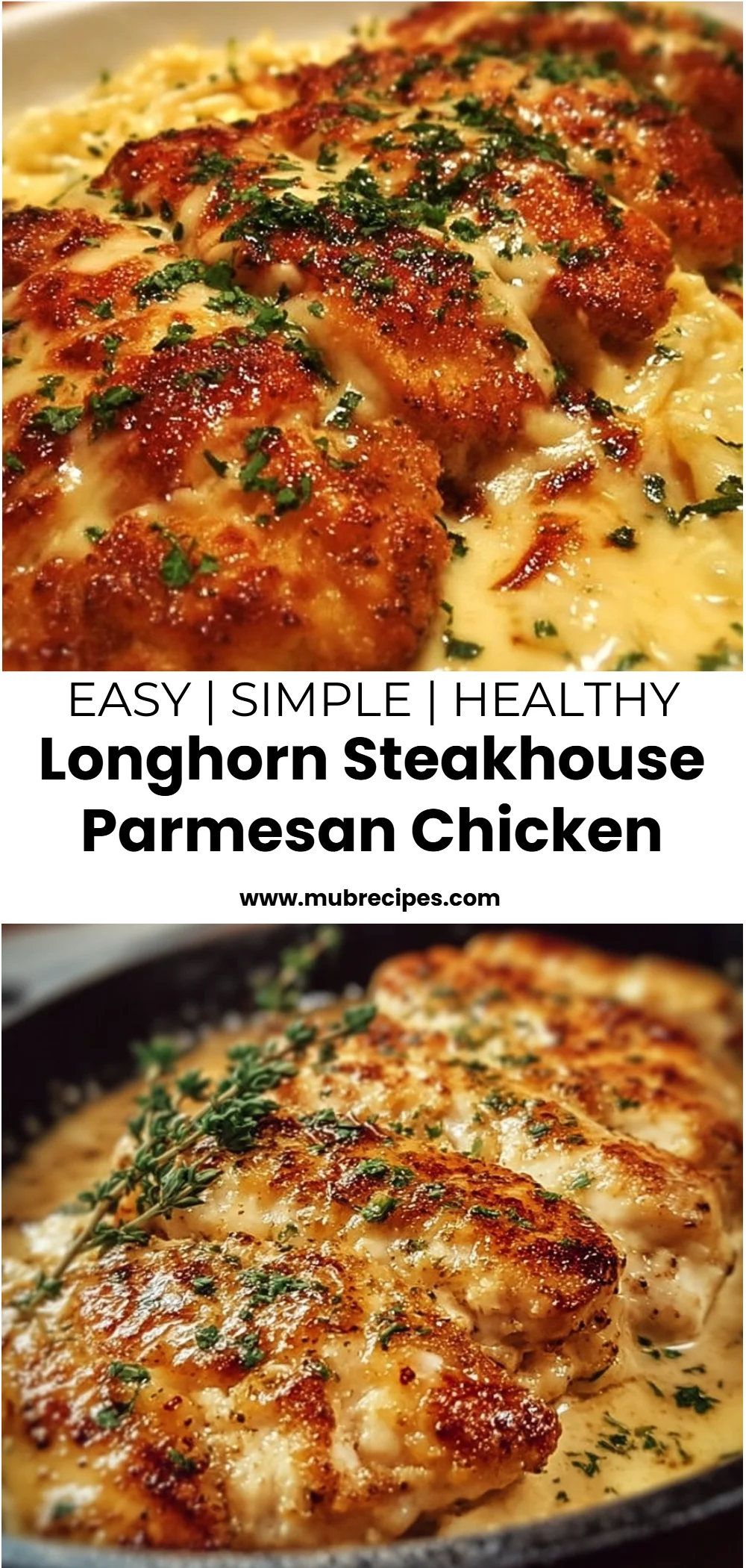 Longhorn Steakhouse Parmesan Chicken