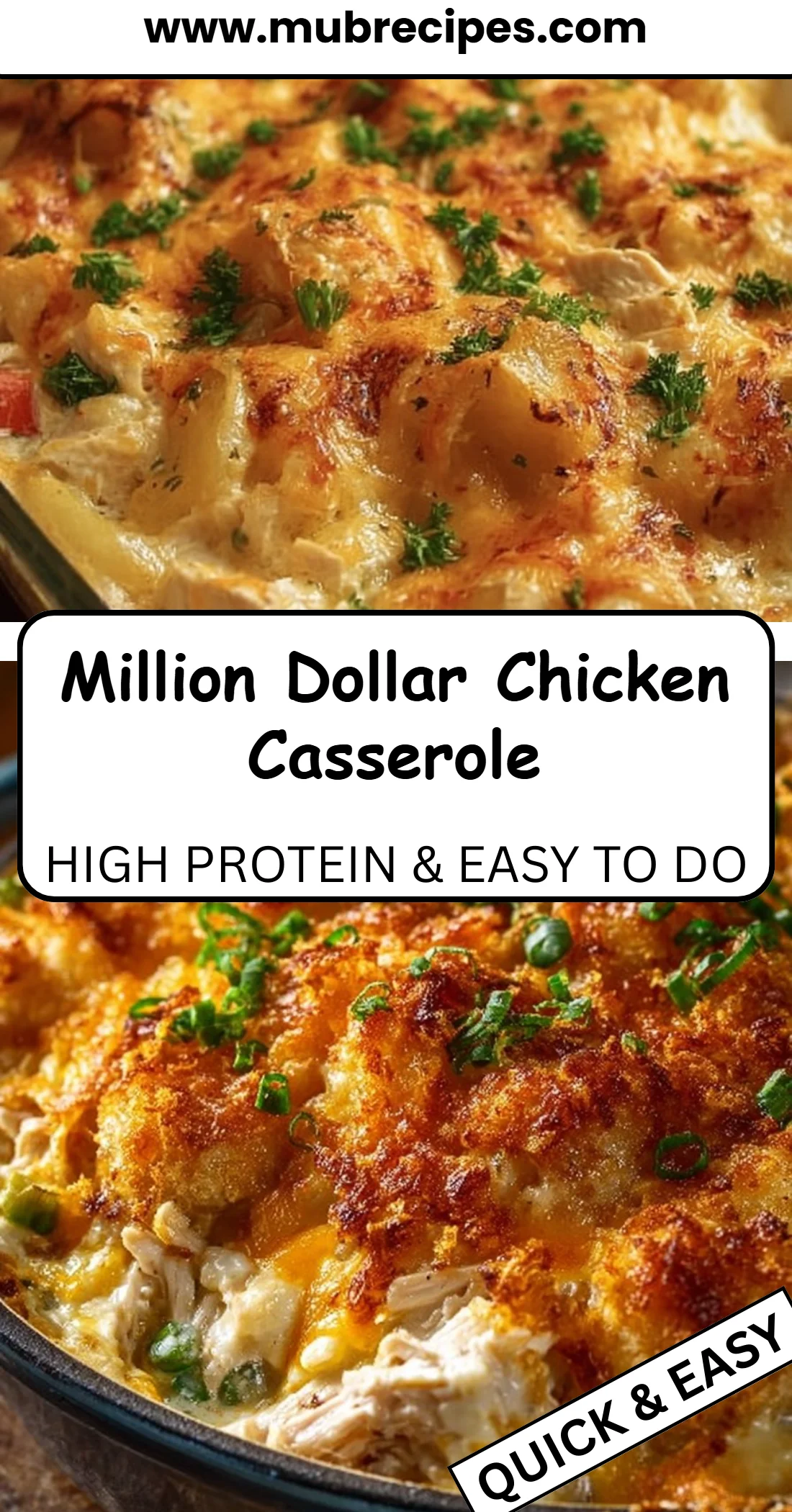 Million Dollar Chicken Casserole