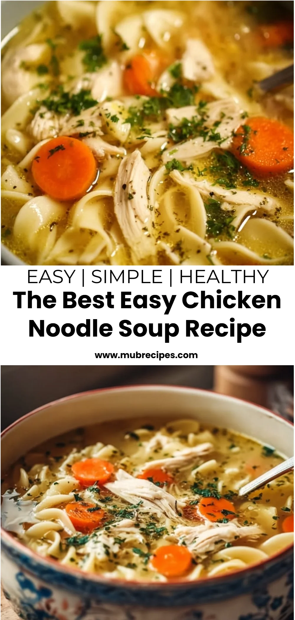 The Best Easy Chicken Noodle Soup Recipe