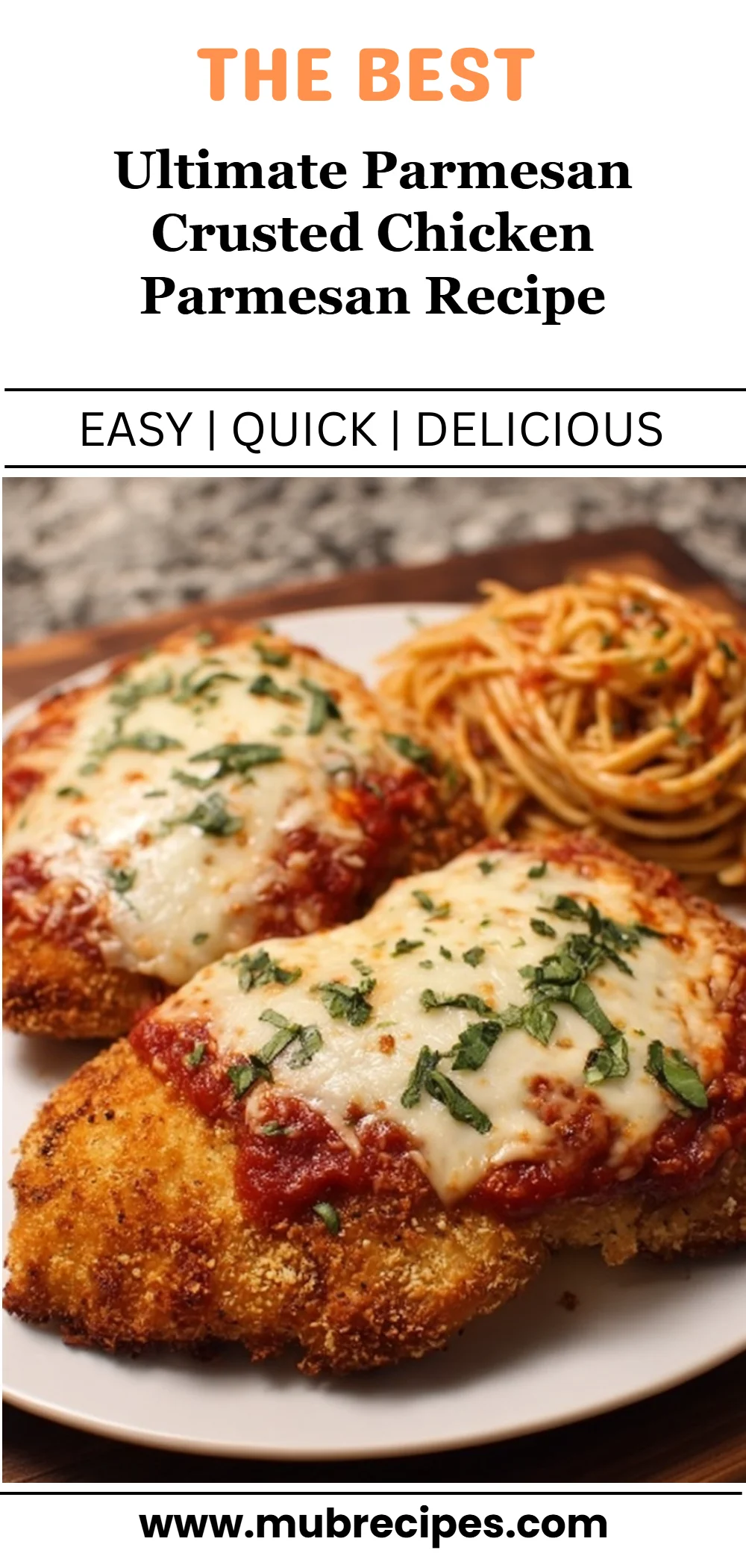 Ultimate Parmesan Crusted Chicken Parmesan Recipe